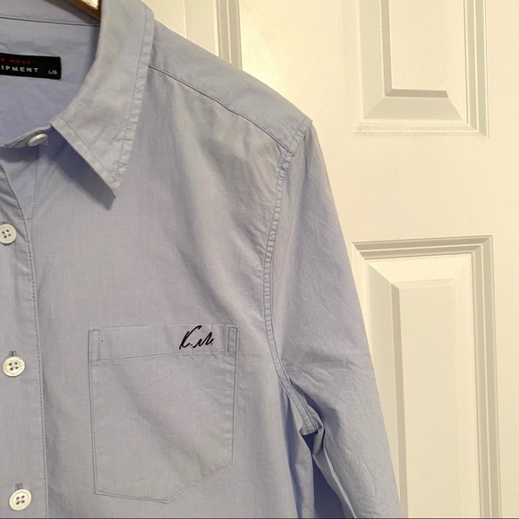 Equipment x Kate Moss London Oxford Button Down - Picture 5 of 9